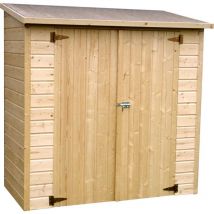 Décor Et Jardin - armadio da esterno in legno decor et jardin 'albecove' rettangolare, 182x91x183 cm.