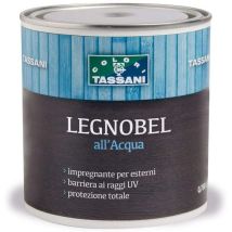 Tassani - legnobel all'acqua 0,75 lt impregnante vernice per legno Bianco Decapè