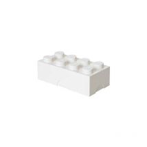 Room copenhagen Abeba RC40231735 Boîte à Lunch Lego en Blanc, Polypropylène, White, 0 cm