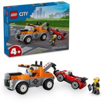 Lego City Tow Truck And Sports Car Repair