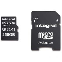 Integral - 256 gb hochgeschwindigkeits microsdhcxc v30 uhs i u3 speicherkarte 54037423 54037423 54037423 54037423 54037423