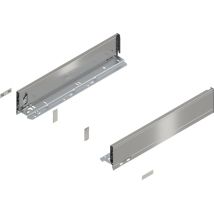 Blum Legrabox Pure H M Schubladenschienen Set 1 Paar, 70kg 600mm Tip On Vollauszug, Inox