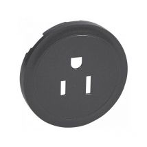 Legrand 067967 Enjoliveur prise 2P+T Céliane Graphite US