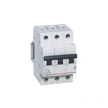 Legrand - RX3 419235 lot de 4 disjoncteurs magnétiques thermiques, caractéristiques c, 16 a, 3 pôles, capacité de coupure 6000 a,