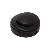Interrupteur lampe au pied 2a carré noir vrac - Legrand