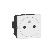 Mosaic prise de courant 2P+T blanc eu - 278111L - Legrand