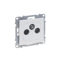 Legrand - seano prise de terminaison tv-r-sat, hd-tv, atténuation de connexion : 10 db, couleur : ultra blanc, 765169