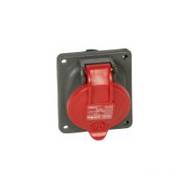 Socle prise hypra 16A 3P t - 52223 - Plastique