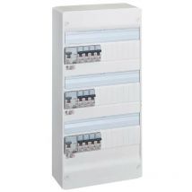 Legrand - Tableau électrique équipé et précâblé Drivia 3 rangées 39 modules