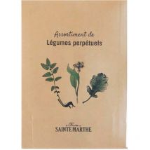 50 graines ab - Légumes perpétuels saison après saison assortis - La Ferme Sainte Marthe