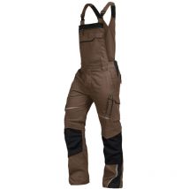 Leibwächter Latzhose Flex-line Flexl29 Gr. 50 Haselnuss/schwarz