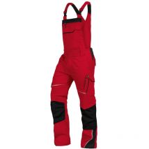 Leibwächter - Latzhose Flex-Line FLEXL22 Gr. 66 rot/schwarz