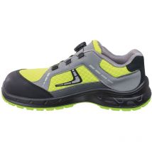 Sicherheitshalbschuh Basel L1295 S1P Gr. 38 schwarz/grün - Leibwächter
