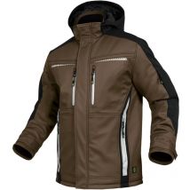 Winter-Softshelljacke Flex-Line FLEXI29 Gr. l haselnuss/schwarz - Leibwächter