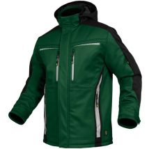 Winter-Softshelljacke Flex-Line FLEXI21 Gr. m grün/schwarz - Leibwächter