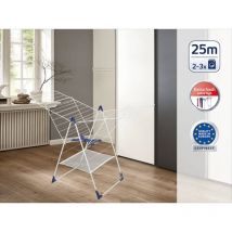 Leifheit - Flex Standtrockner Classic 250, weiß/blau (81409)