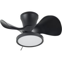 Leiser Deckenventilator Mit Led-beleuchtung, 22 Zoll (ca. 55,9 Cm), Hohe Luftleistung, Fernbedienung, Geeignet Für Küche, Schlafzimmer, Esszimmer Und 