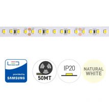 Leiste Led 4000k 24v 14,4w/m 120led/m Ip20 50m Cl60072-3029/50