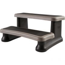 Smart Step Treppe Whirlpooltreppe Einstiegstreppe für Whirlpool Coastel Grey - Leisure Concepts