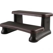 Smart Step Treppe Whirlpooltreppe Einstiegstreppe für Whirlpool Espresso - Leisure Concepts