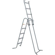 Poolsleiter grau Summer Waves h 122cm