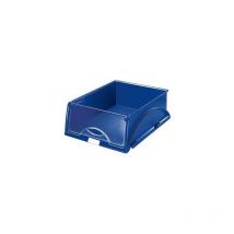 Briefablage Sorty din A4 din C4 Überbreite Polystyrol Farbe: blau