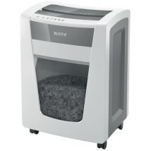 Leitz - iq Office Pro Micro Cut Shredder 30 Litre 17 Sheet White ds 80051000