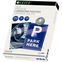 Leitz - Laminierfolie A4 udt 74840000 250mic glasklar 100 St. /Pack.