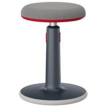 Sitz-Steh-Hocker Ergo Cosy 34cm Polyurethan-Schaum/Holz/Nylon dunkelgrau