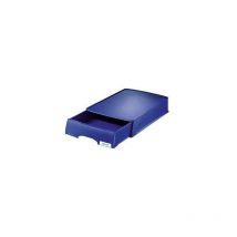 Briefablage Plus din A4 Polystyrol Farbe: blau Plus din A4 Polystyrol Farbe: blau