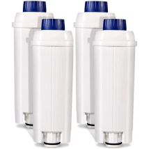 Cyslmuk - L'élément filtrant de la machine à café convient au remplacement du charbon actif DeLonghiDLSC002 (5513292811),Pack of 4