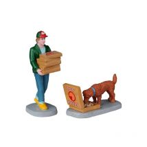 Top Pizza Delivery Set Of 2 Réf. 22113