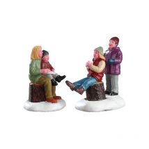 Lemax - Figurine Temps de qualité avec maman