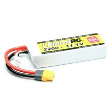 Lemonrc - Batteria ricaricabile LiPo 11.1 v 2200 mAh Numero di celle: 3 35 c Softcase XT60