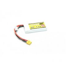 Batteria ricaricabile LiPo 7.4 v 450 mAh Numero di celle: 2 35 c Softcase XT30 - Lemonrc