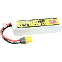 Modellbau-Akkupack (LiPo) 11.1 v 1800 mAh Zellen-Zahl: 3 35 c Softcase XT60 - Lemonrc