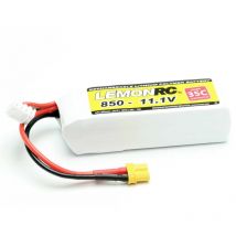 Modellbau-Akkupack (LiPo) 11.1 v 850 mAh Zellen-Zahl: 3 35 c Softcase XT30 - Lemonrc