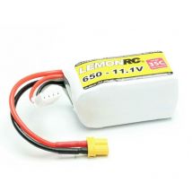Pack de batterie (LiPo) 11.1 v 650 mAh Nombre de cellules: 3 35 c Softcase XT30 C880092 - Lemonrc