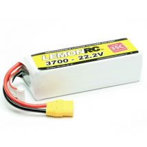 Lemonrc - Pack de batterie (LiPo) 22.2 v 3700 mAh Nombre de cellules: 6 35 c Softcase XT90 C847942