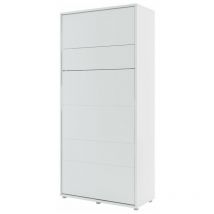 Bim Furniture - Lenart Bad concept lit mural vertical cm101x46-228x217H Blanc mat