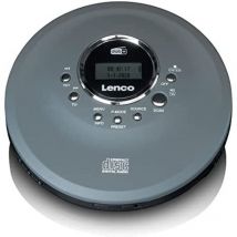CD-400GY-Player de CD-Player de tragbarer CD-Player Anthrazit - Lenco