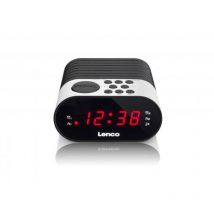 CR-07 Color White White Clock Radio