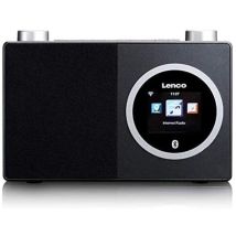 Lenco Dir 70 - Radio Internet Portatile - Radio Dab+ - Radio Digitale Retrò - Wifi - Bluetooth - Schermo A Colori Da 2,4 Pollici - 3 W Rms - 4 