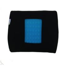 Lendenkissen + Gel - Kine Travel - 169821 - Schwarz Und Blau