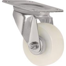 Lenkrolle D.150mm Trgf.300kg Pa Platte L135xb110mm Tecwerk