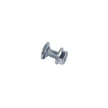 Schraube Rundkopf-Vierkant trcc - weiß verzinkt - Ø7x55 - Packung mit 100 Stück - BTRCC0705502B - Lennie