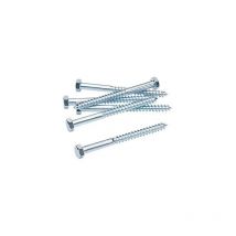 Lennie - Zugboden - Weiß verzinkt - Ø6x60 - Packung mit 200 Stück - TIR0606002B