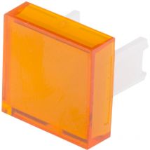 Lentille Orange de forme carrée pour Série SD16 ( Prix pour 1 )