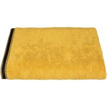 Asciugamano joia in cotone giallo senape 100x150cm Atmosphera Créateur D'intérieur