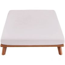 Lenzuolo Sotto Grigio 150x200+30 cm in cotone 100% - Grigio